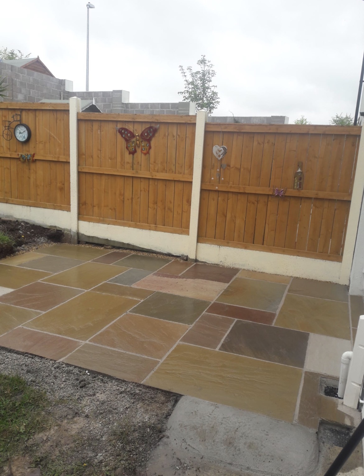 Patio Installation project by Hillview Landscapes